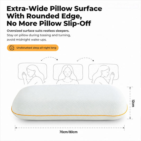Adjustable Height Memory Foam Pillow