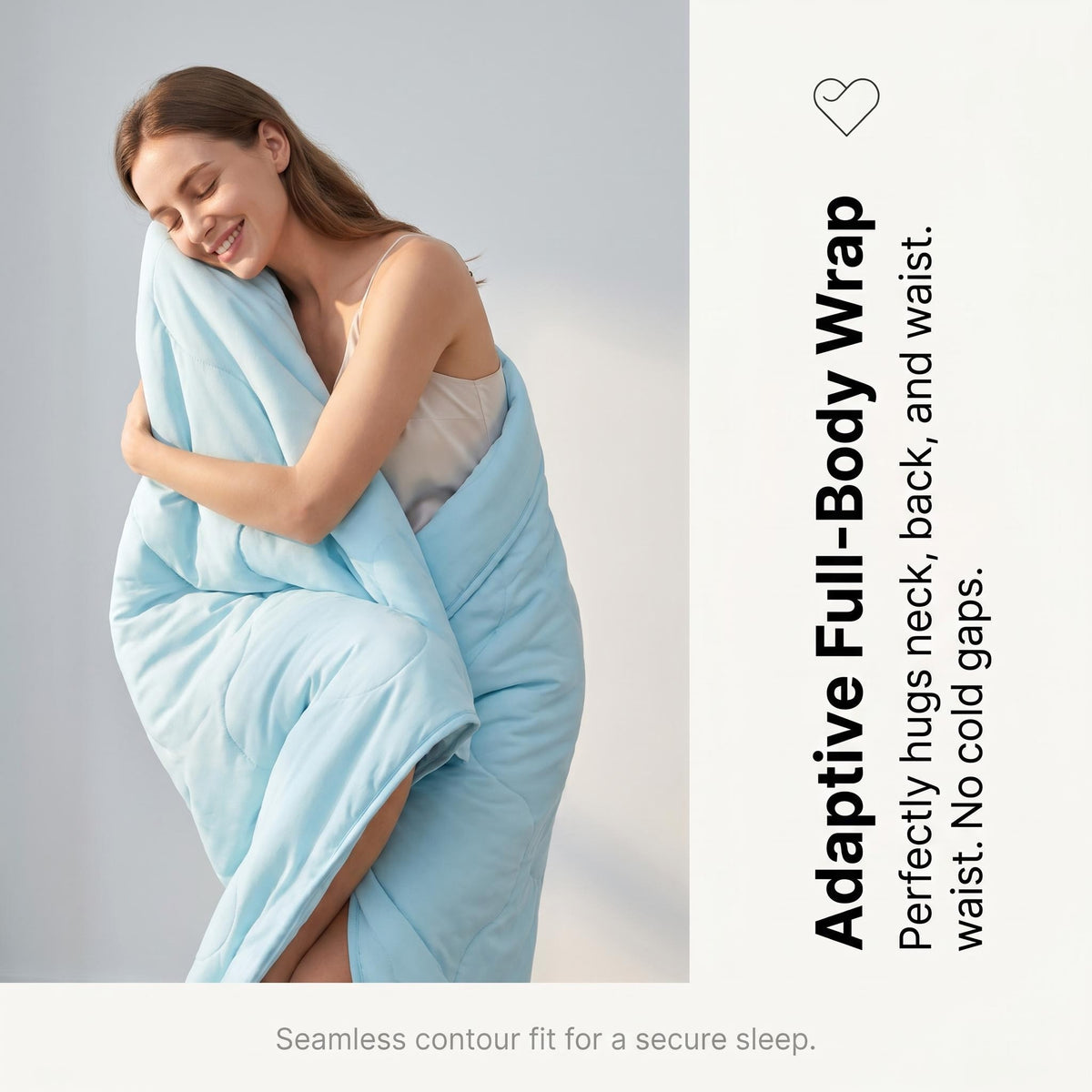 Zero Pressure Micro-Gravity Wrap Cooling Blanket