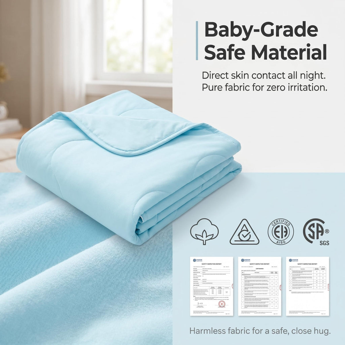 Zero Pressure Micro-Gravity Wrap Cooling Blanket