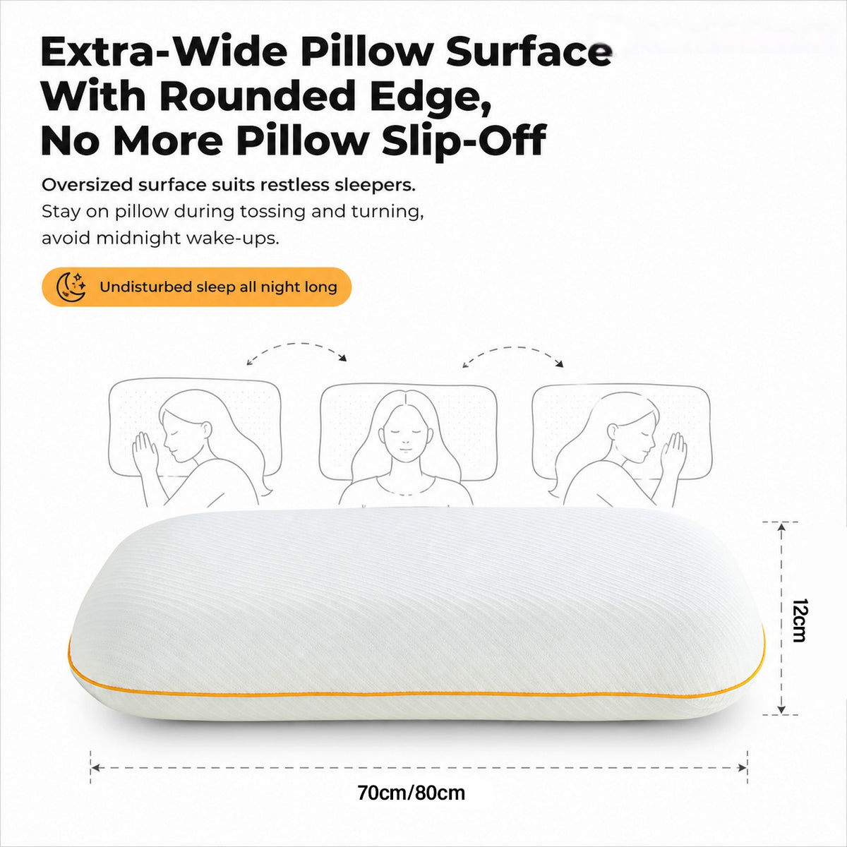 Adjustable Height Memory Foam Pillow