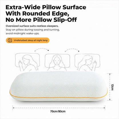 Adjustable Height Memory Foam Pillow