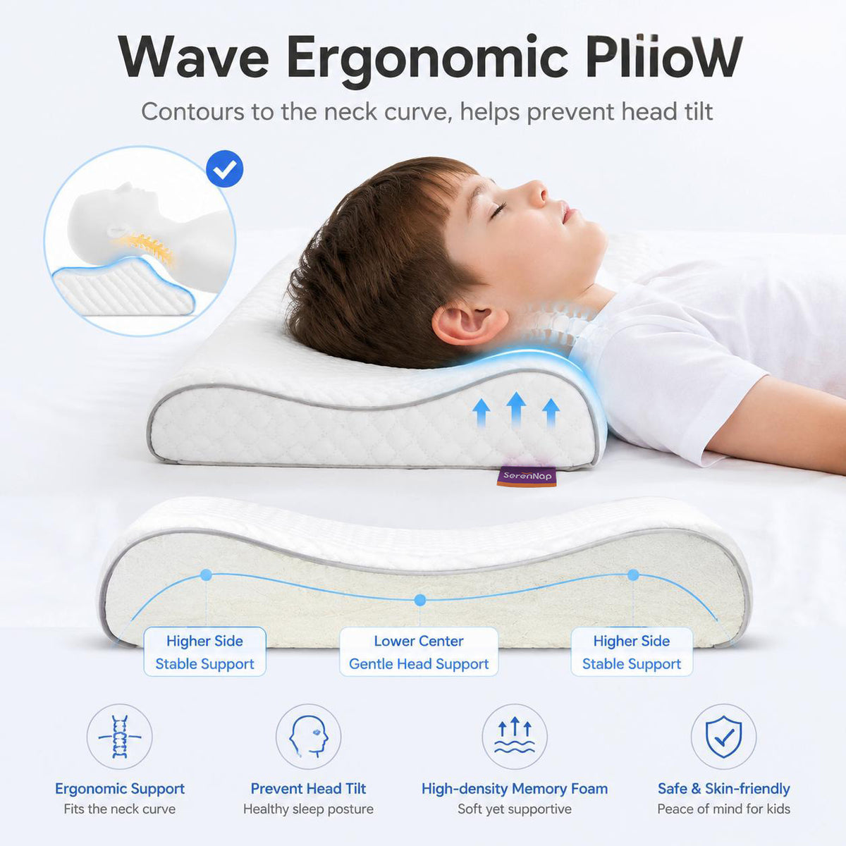 Children's Memory Foam Pillow